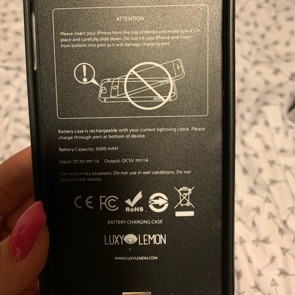 Luxy lemon , CHARGING PHONE CASE for 7/8 PLUS ⁉️ - Picture 2 of 5